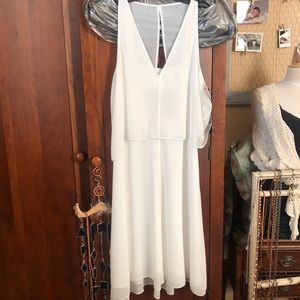 NWT Nordstrom Chiffon Dress, sz M